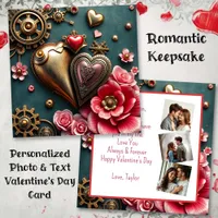 Steampunk Valentine's Day | Photo Template