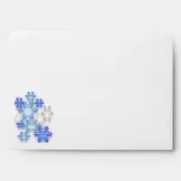 Envelope - 3D Snowflakes