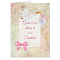 Grandma Announcement card