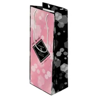 Elegant 5th Rose Quartz Wedding Anniversary Wine Gift Bag