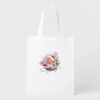 Tis The Season To Be Dolly Vintage Grocery Bag