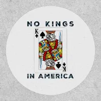 No Kings In America We The People Political Creati Patch