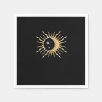 Whimsigoth Sun Moon Space Classic Napkins