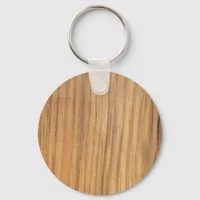 Faux Rustic Finished Barn Wood Keychain