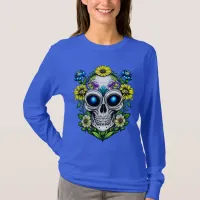 Extraterrestrial Alien Sugar Skulls T-Shirt