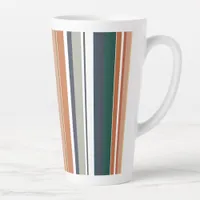 Modern New Season Stripes Latte Mug