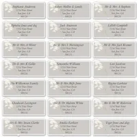 Elegant Ivory White Pampas Grass Sticker