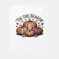 Tis The Season Football Fleece Blanket