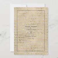 Egyptian Wedding Invitation