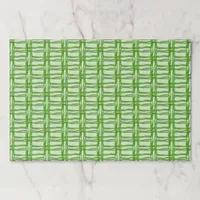 Placemat Pad - Woven Mesh in Green