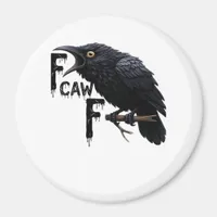 F Caw F Retro Classic Magnet