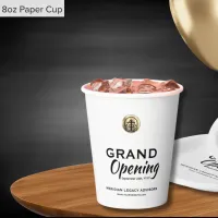 Grand Opening Event Paper Cups