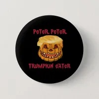 Trumpkin Pumpkin Eater Classic Button