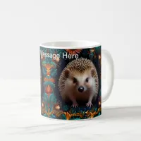 Whimsical Hedgehog  Coffee Mug