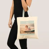 Personalized Photo and Name Tote Bag