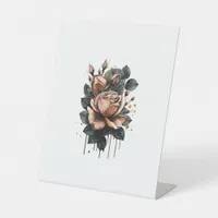 Fairy Aesthetic Goblincore And  Cottagecore Mushro Pedestal Sign