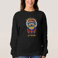 Customizable Holiday Calm Activated Santa Sweatshirt