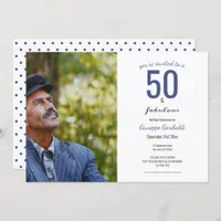 50 and Fabulous 50th Birthday Invitation