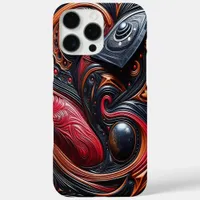 Mysterious Alien Encounter in a Cosmic Landscape iPhone 16 Pro Max Case