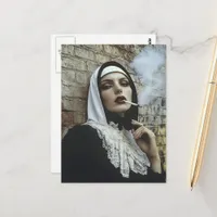 The Smoking Nun Postcard