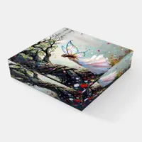 Fairy and Magical Vine Wrapped Tree Paperweight
