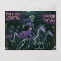 Royal Mermaid Showjumpers Halloween Edition Kelp  Postcard