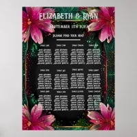 Blossoming Romance: A Full Floral Wedding Theme Poster