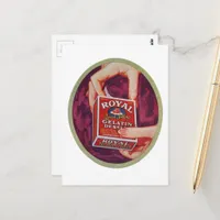 A gelatin dessert from 1930 postcard