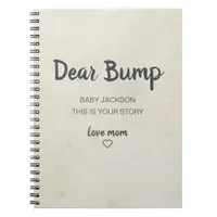 Dear Bump Keepsake Pregnancy Journal