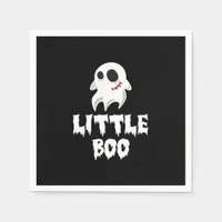 Little Boo In Halloween Cool Graphic Napkins