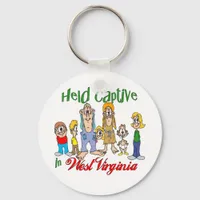 Held Captive in West Virginia Keychain