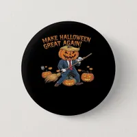 Make Halloween Great Again – Spooky Autumn Quote Button