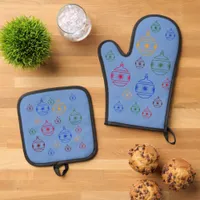 Potholder Set - Christmas Ornaments