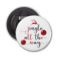 jingle all the way bottle opener