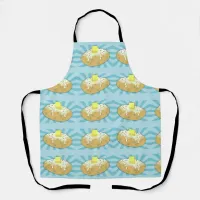 Funny Potato Lovers Spuds Galore Pattern Design Apron