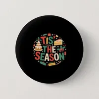 Christmas Tree Cute - Tis The Season Button
