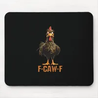 F-Caw-F Simple Clean Mouse Pad