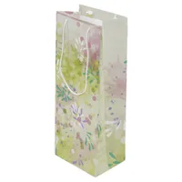 Modern Abstract  Wine Gift Bag