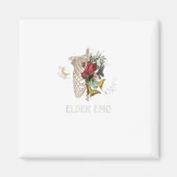 Elder Emo Funny Goth Older Gothic Cottagecore Gobl Magnet