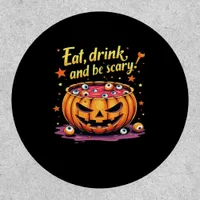 Eat, Drink, and Be Scary Scary Movie Night Hallowe Patch