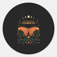 Cottagecore Goblincore Academia Aesthetic Goth Wic Classic Round Sticker