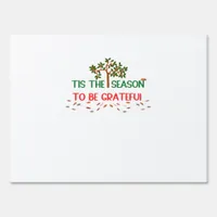 Tis The Season Retro Classic Sign