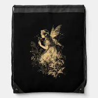Fairy Grunge Goblincore Cottagecore Fairycore Whim Drawstring Bag