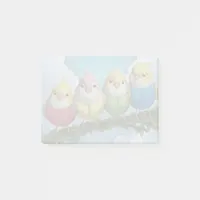 Colorful Canaries Post-it Notes