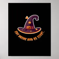 Magic Witch Hat For The Boos Party Essential Poster