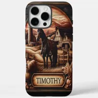 Timothy's Farm Horse iPhone 16 Pro Max Case