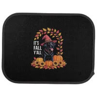 It’s Fall Y’all Halloween Autumn Funny Quote Car Floor Mat