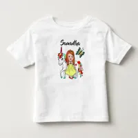 Pretty Princess and Unicorn Personalized Shirt