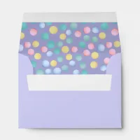 Happy Easter Polka Dots ID640 Envelope