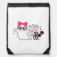 Mommy’s Boo Halloween Drawstring Bag
